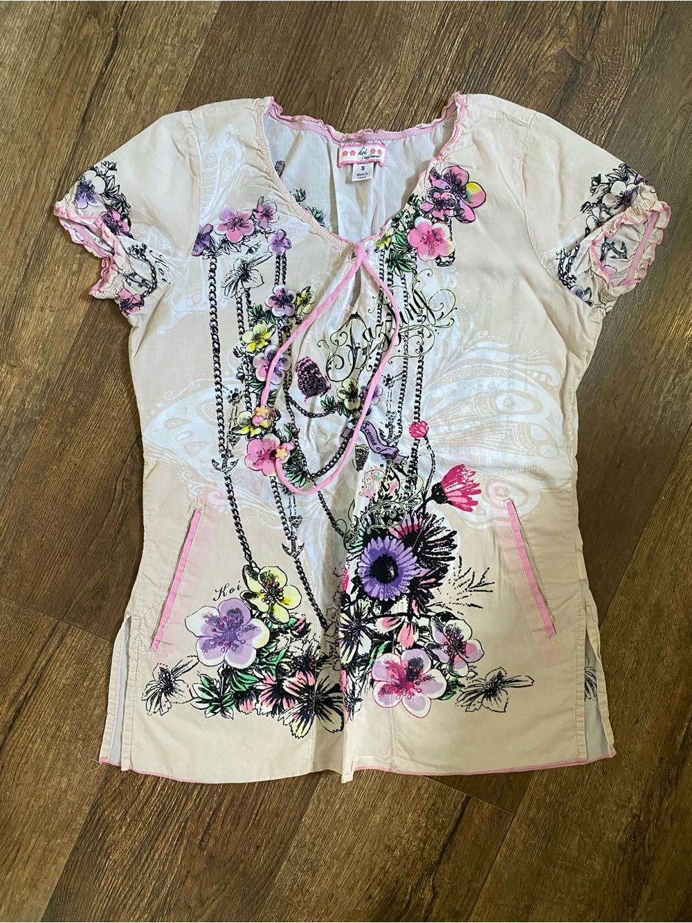 Pink Babydoll Top